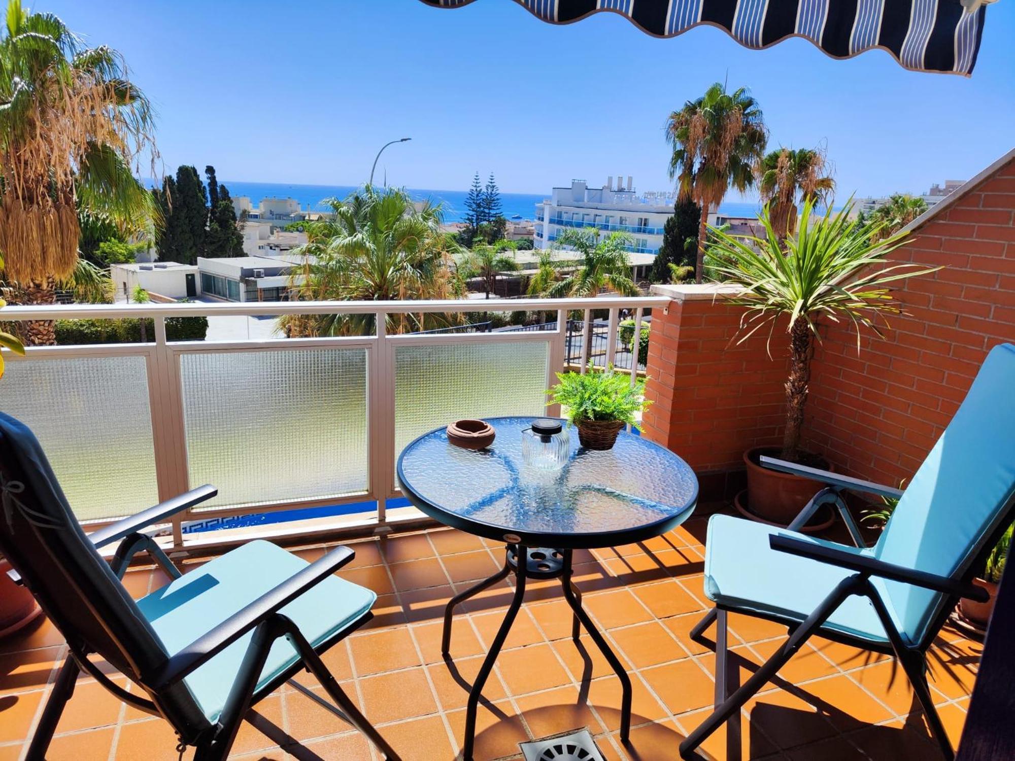 Ferienwohnung Vista Azul Torremolinos - Carihuela Exterior foto
