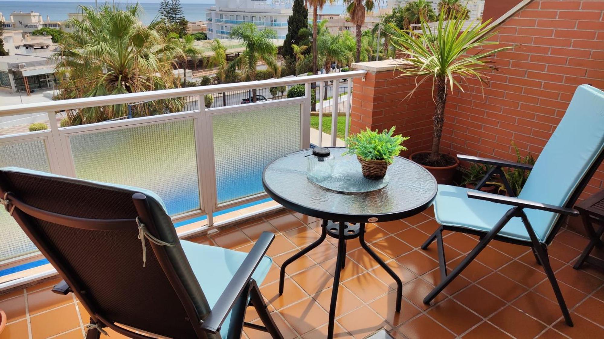 Ferienwohnung Vista Azul Torremolinos - Carihuela Exterior foto