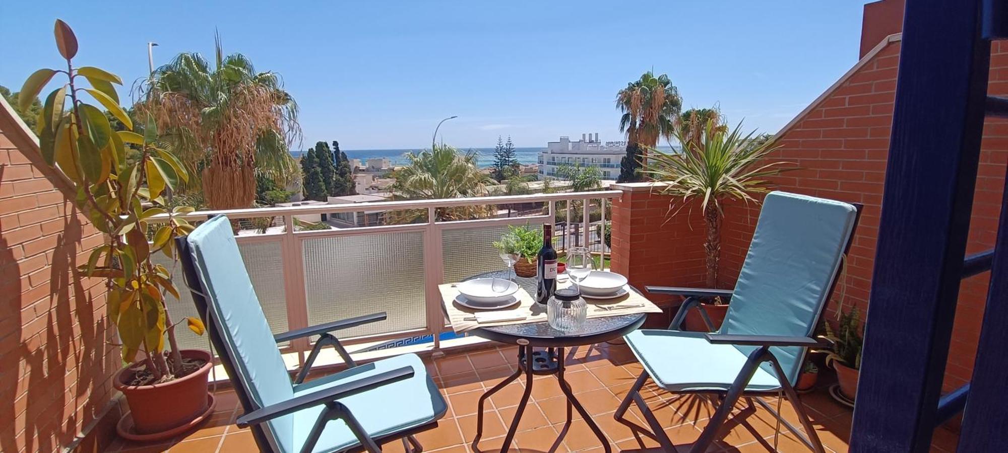 Ferienwohnung Vista Azul Torremolinos - Carihuela Exterior foto