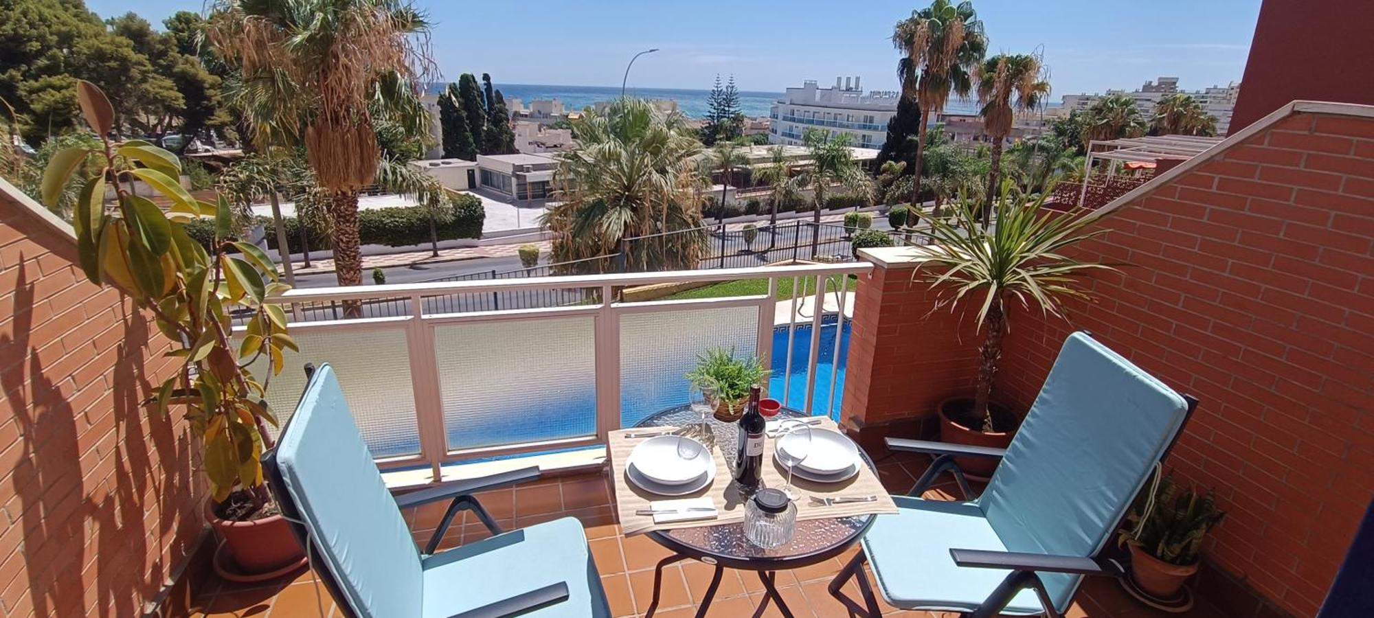 Ferienwohnung Vista Azul Torremolinos - Carihuela Exterior foto