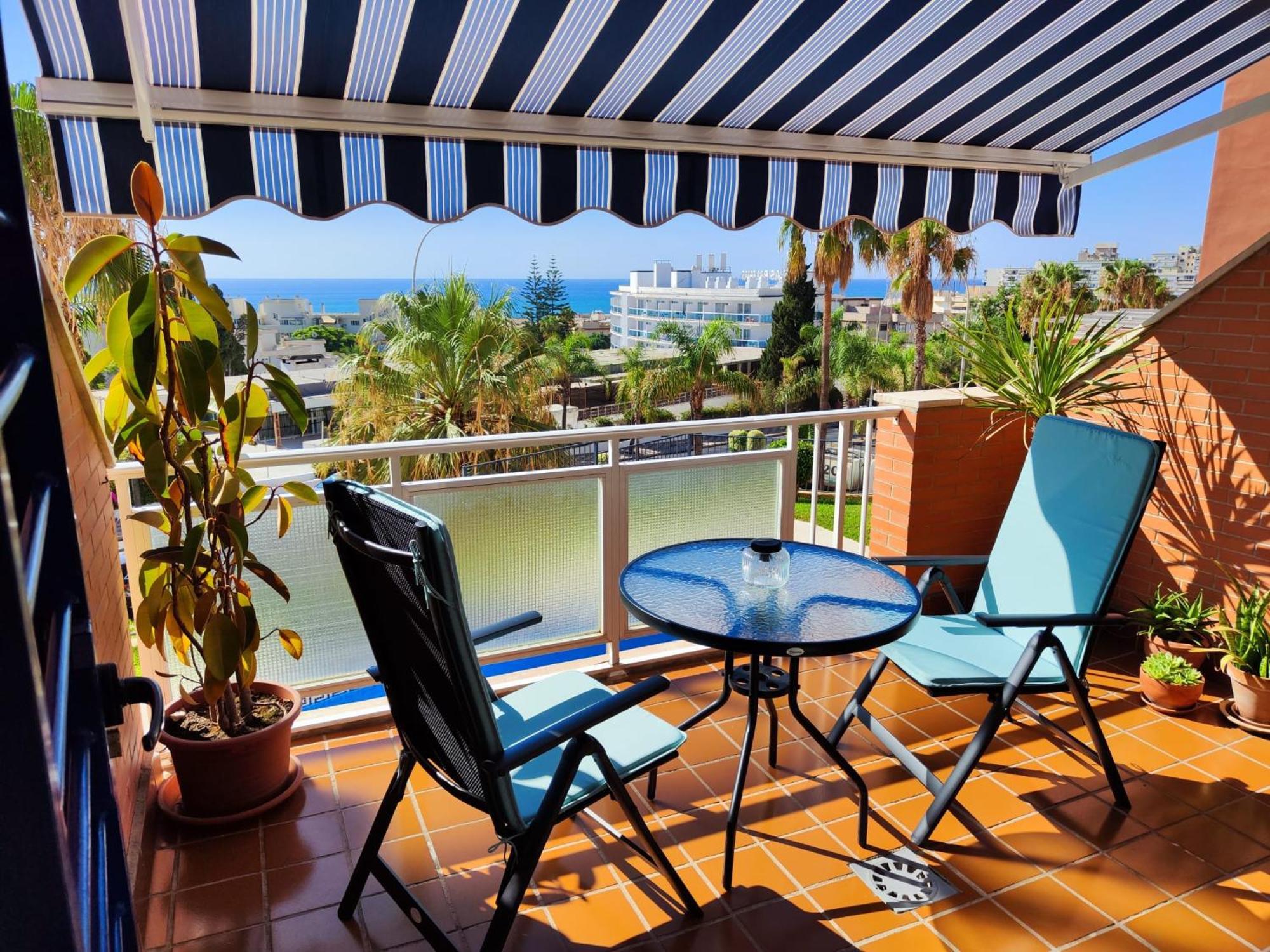 Ferienwohnung Vista Azul Torremolinos - Carihuela Exterior foto